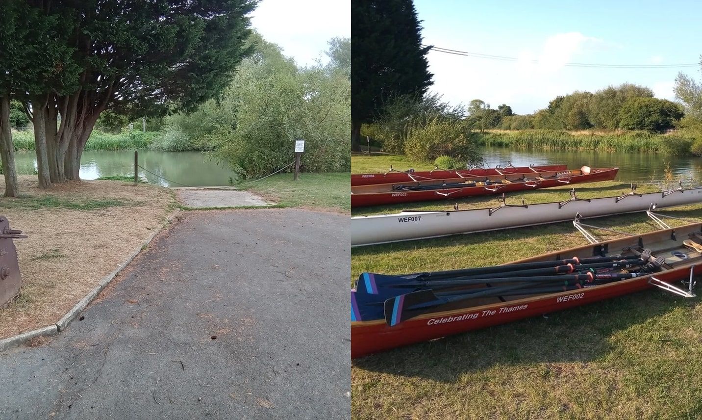 Person doing watersports